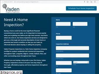 vadenpropertyinspections.com