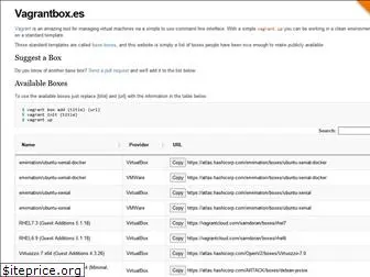 vagrantbox.es