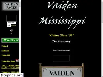 vaiden.net