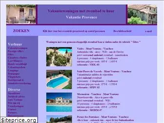 vakantie-provence.be