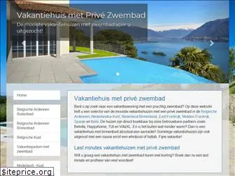 vakantiehuis-zwembad.be