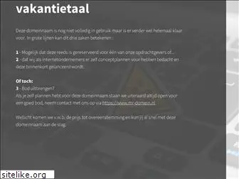 vakantietaal.nl