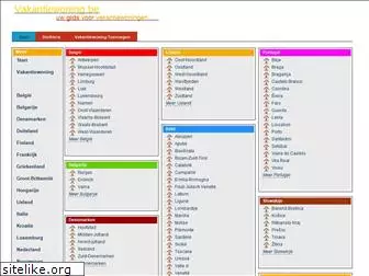vakantiewoning.be