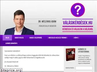 www.valasikerdesek.hu