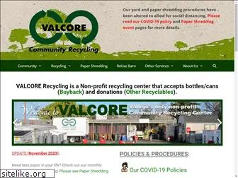 valcorerecycling.org