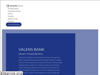 valensbank.com