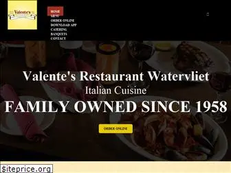 valentesrestaurant.com