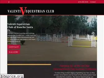 valentiequestrianclub.com