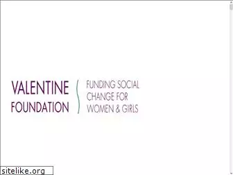 valentinefoundation.org