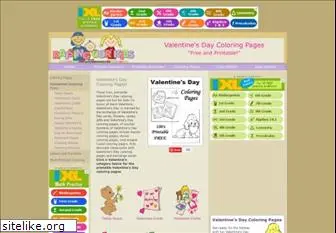 valentines-coloring.com