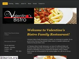valentinosfamilybistro.com