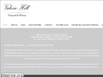 valeriehillwinery.com