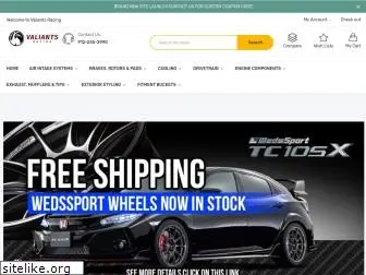 valiantsracing.com