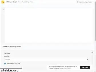 validatejavascript.com