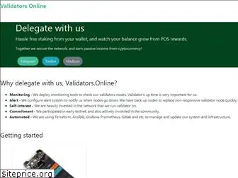validators.online