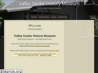 valleycenterhistory.org