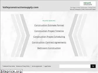 valleyconstructionsupply.com