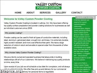 valleycustompowdercoating.com