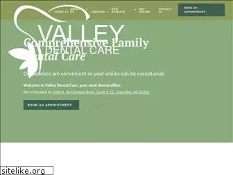 valleydentalcare.com
