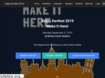 valleydevfest.com