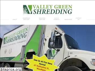 valleygreenshredding.com