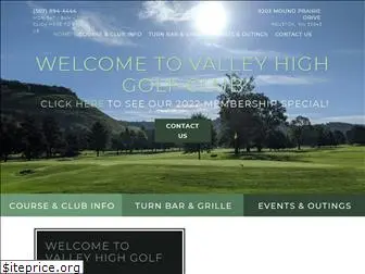 valleyhighgolfclub.com