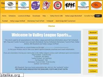 valleyleaguesports.com