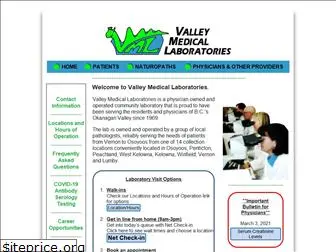 valleymedicallaboratories.com