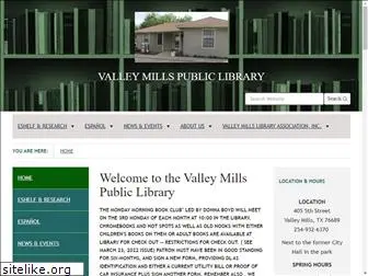 valleymillslibrary.org