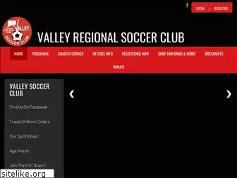 valleysoccerclub.com