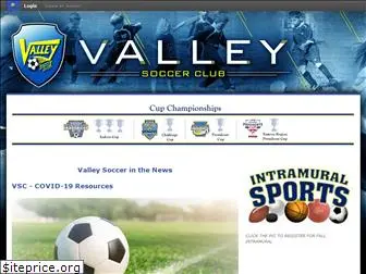 valleysoccerclub.org