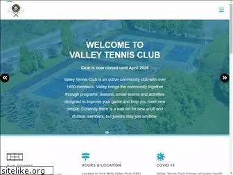 valleytennisclub.com