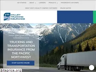 valleytruckinginsurance.com