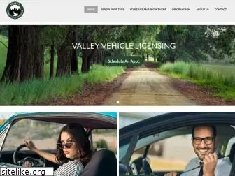 valleyvehiclelicensing.com