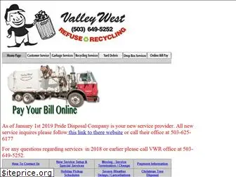 valleywestrefuse.com