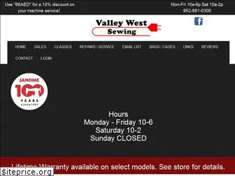 valleywestsewing.com