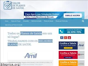 valordeplanosdesaude.com.br