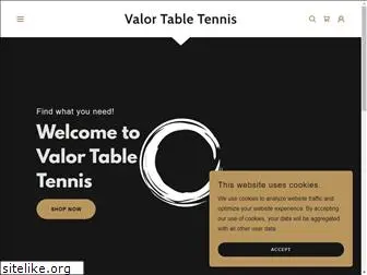 valortabletennis.com