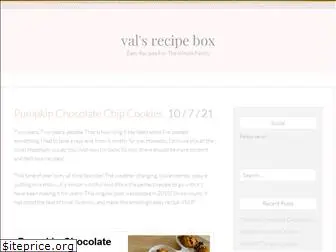 valsrecipebox.com