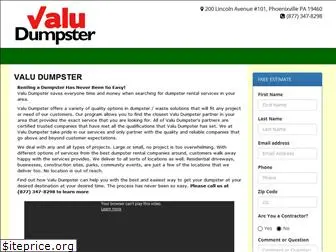 valudumpster.com