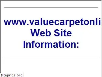 valuecarpetonline.com