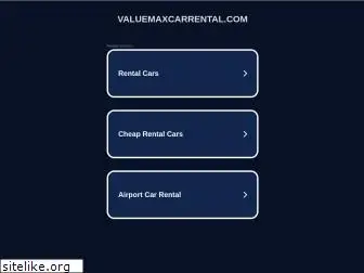 valuemaxcarrental.com