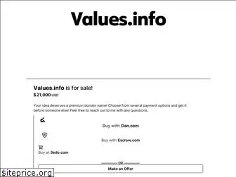 values.info