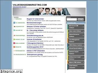 valuesbasedmarketing.com