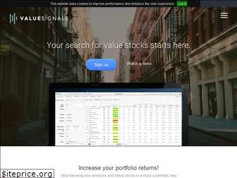 valuesignals.com