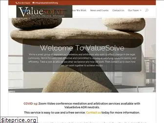 valuesolveadr.org