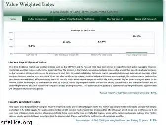 valueweightedindex.com