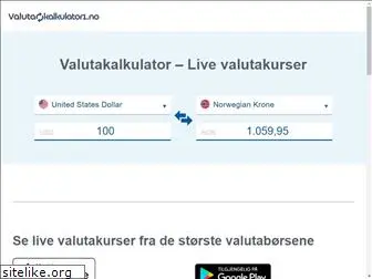 valutakalkulator1.no