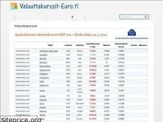 valuuttakurssit-euro.fi