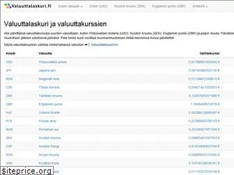 valuuttalaskuri.fi